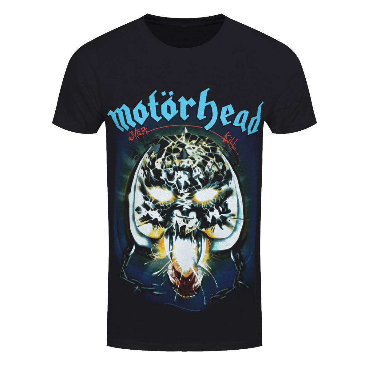 Motorhead Official Overkill Mens T Shirt (Large) Black