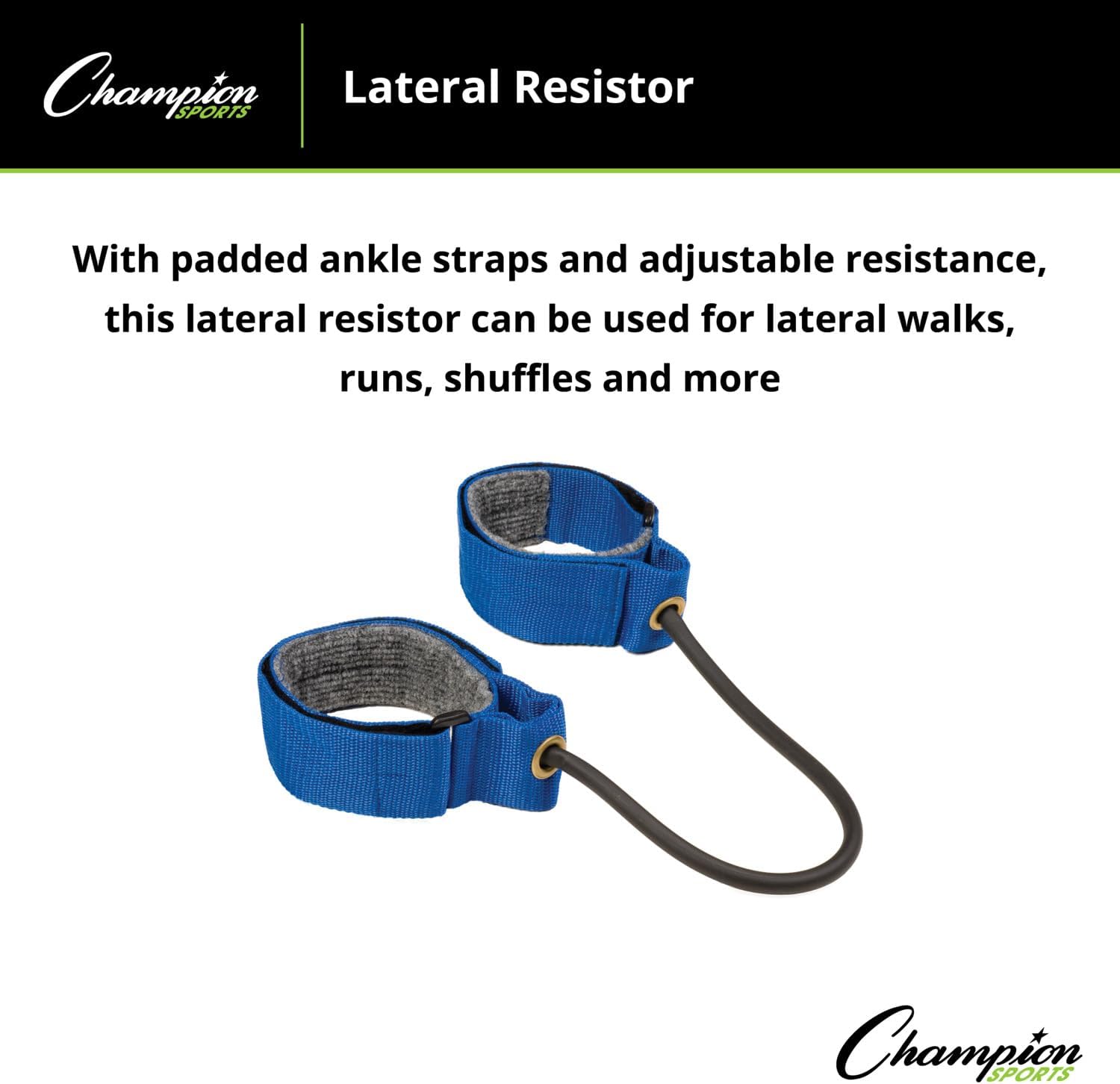 Champion Sports Lateral Resistor (Blue)