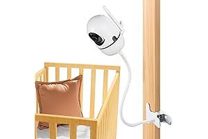 Flexible Baby Monitor Holder for Crib Attachment
