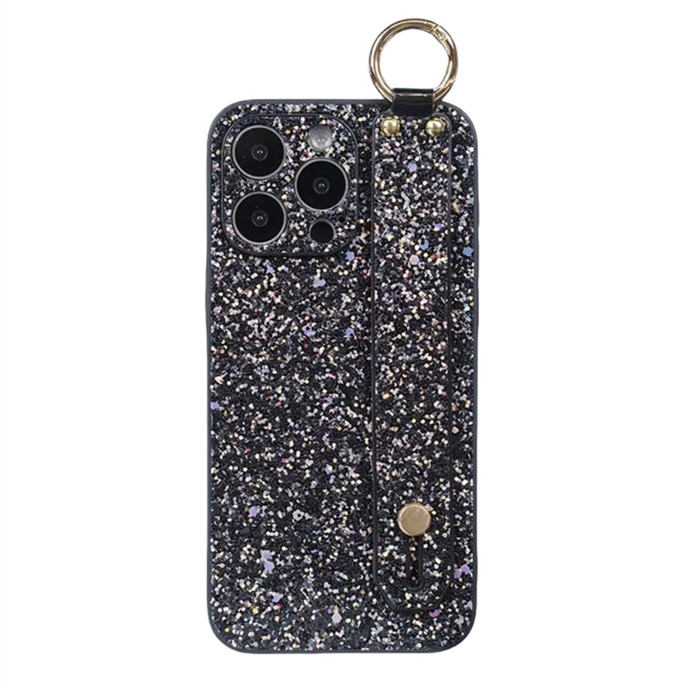 Housse de poudre flash pour iPhone : évitez les chutes grâce au bracelet intégré - 8