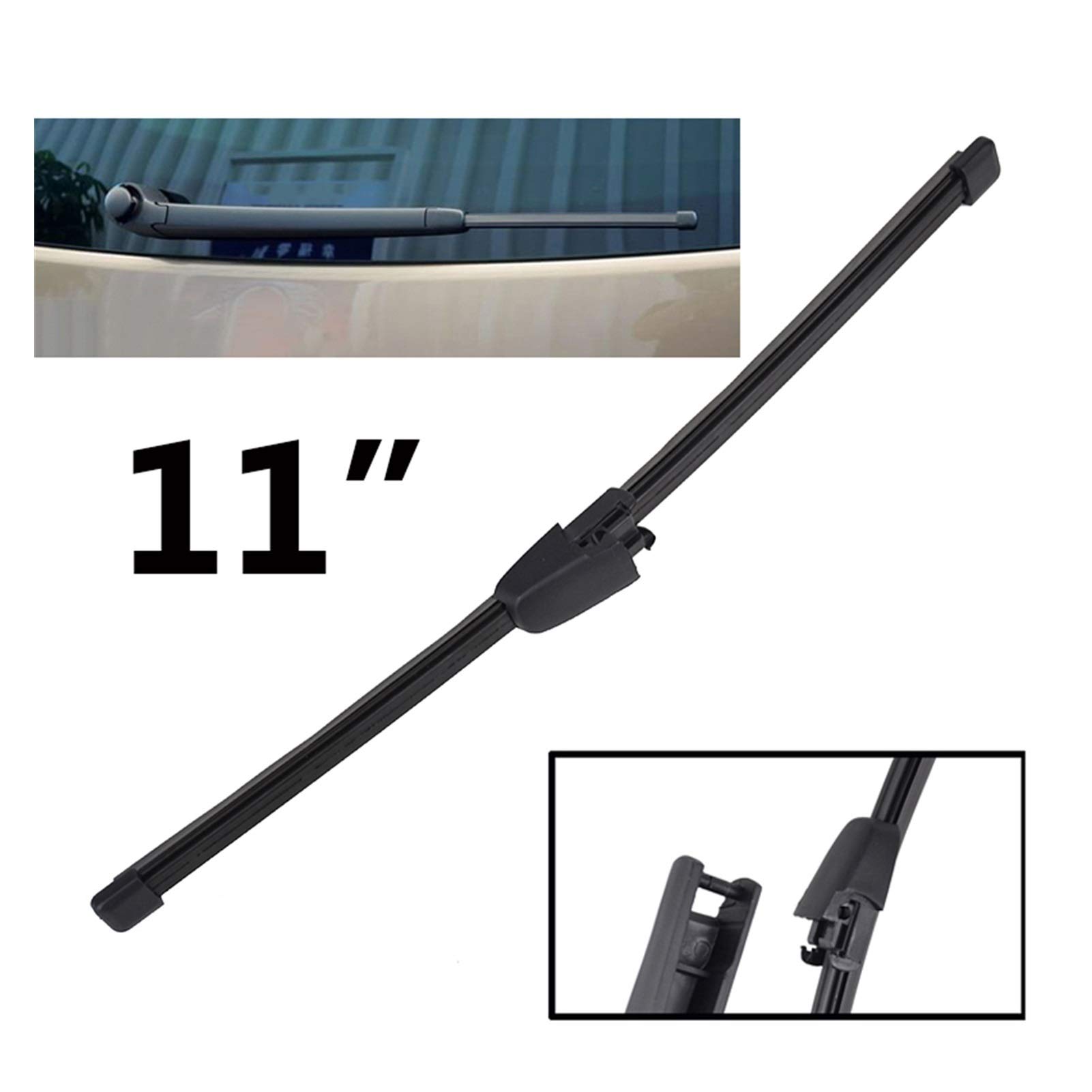 Tergicristalli Set Spazzole Tergicristallo Anteriore Posteriore Per VW Per - B6 2005-2011 Parabrezza Finestra Posteriore Anteriore 24 "+19" +11 "