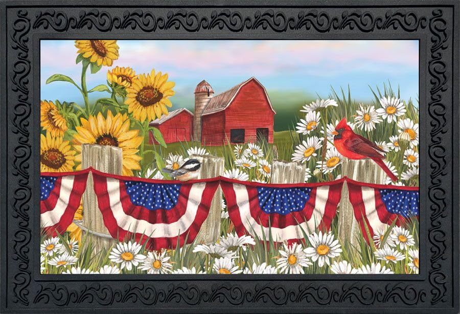 Briarwood Lane America The Beautiful Summer Doormat