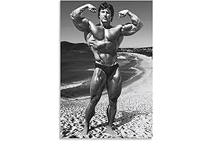 Enrich Your Space with Frank Zane Canvas Art: A Tribute to Bodybuilding Excellence