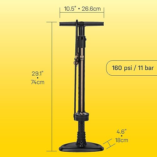 Miniatura 2 de Topeak Bomba de bicicleta JoeBlow Tubi de 2 etapas