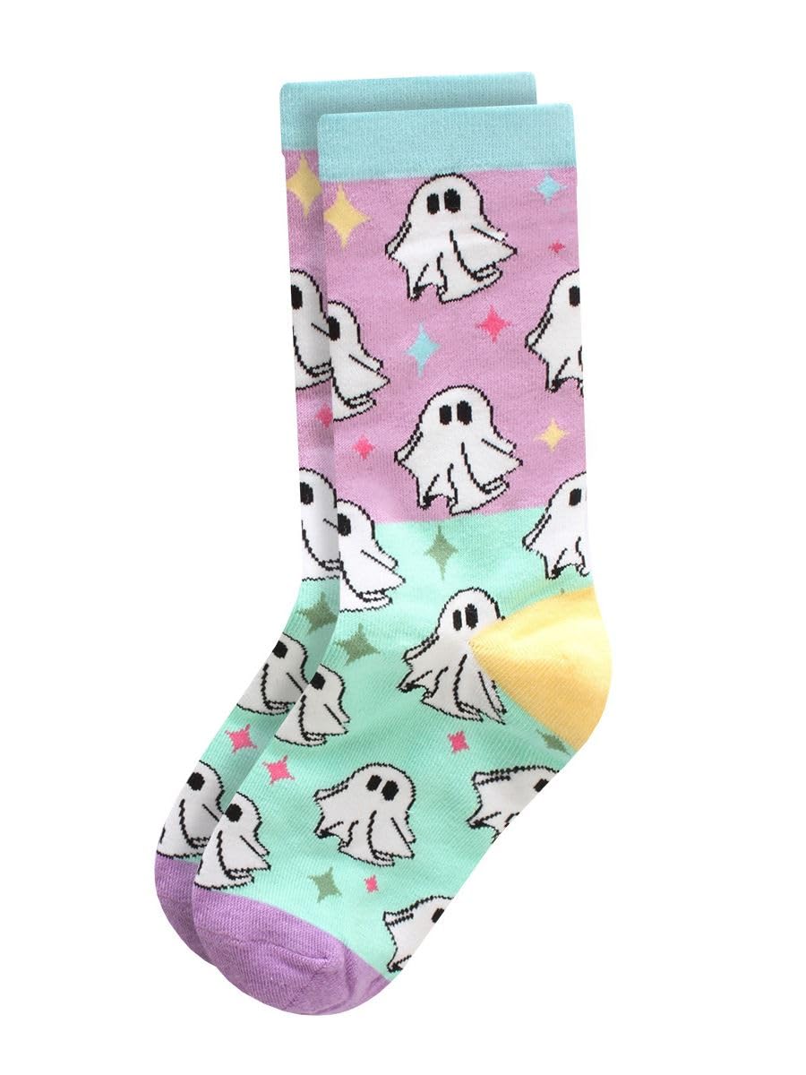Grindstore Unisex Nc Twisted Soles X Galaxy Ghouls Novelty Adult Socks - 1 Pair
