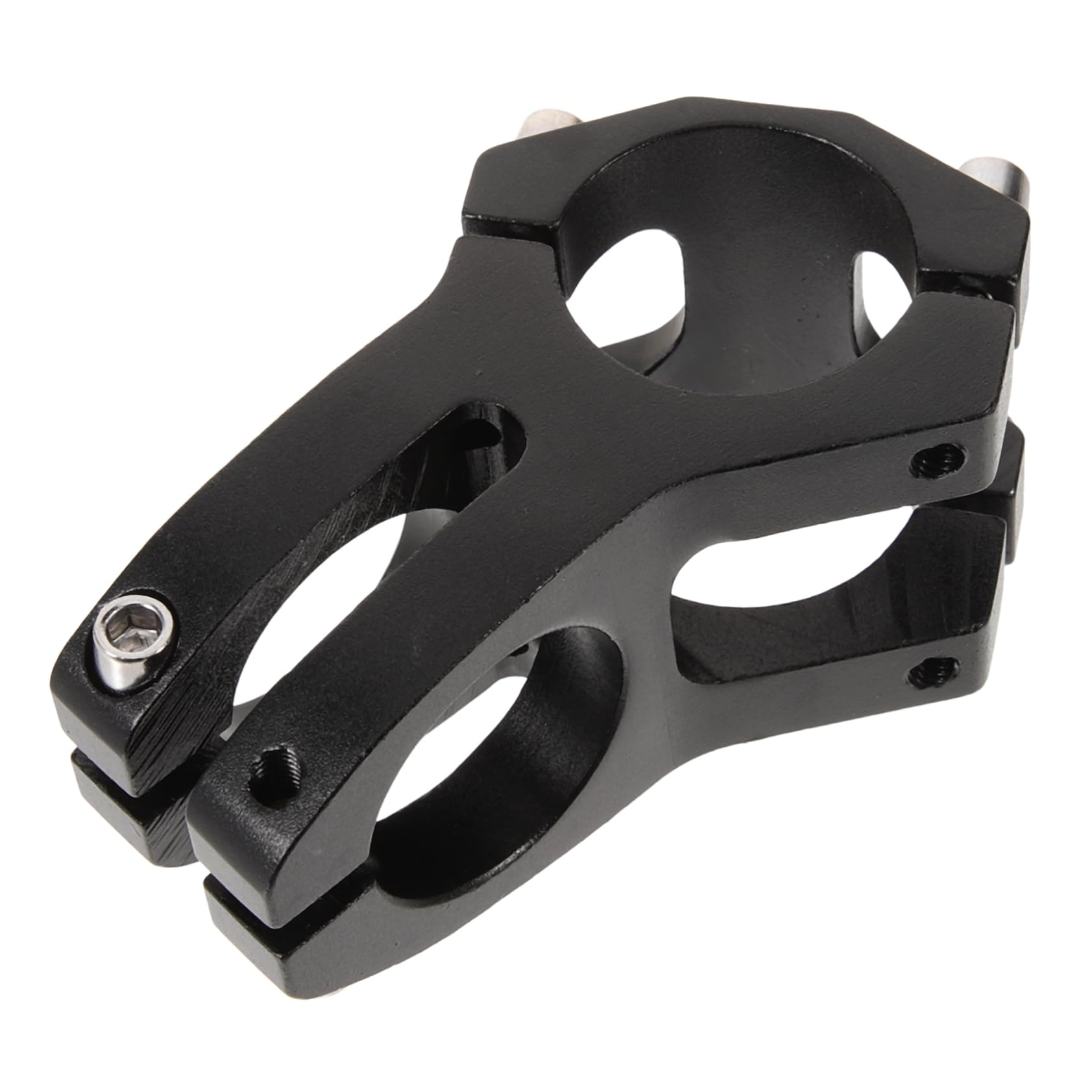 Toyvian Potence de vélo Tige Guidon Colonne Montante élévateur de vélo de Montagne Riser des vélos à vélos Mountain Riser Gropriel Alliage d'aluminium Black