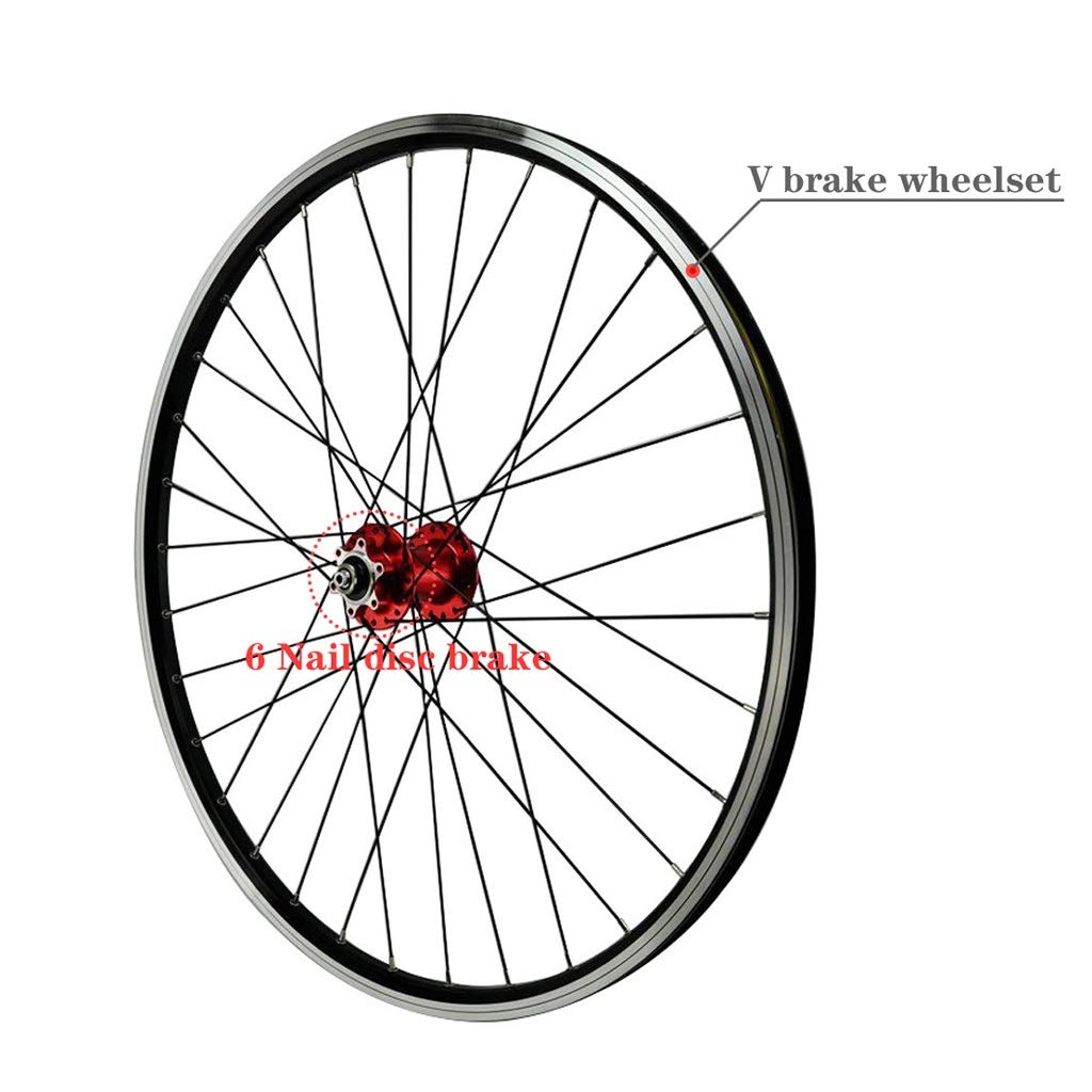 Jante Vélo 26 Pouces Double Couche 36 Trous – Alliage Aluminium, Frein à Disque, Compatible Pneus 26 X 1.5 à 2.125