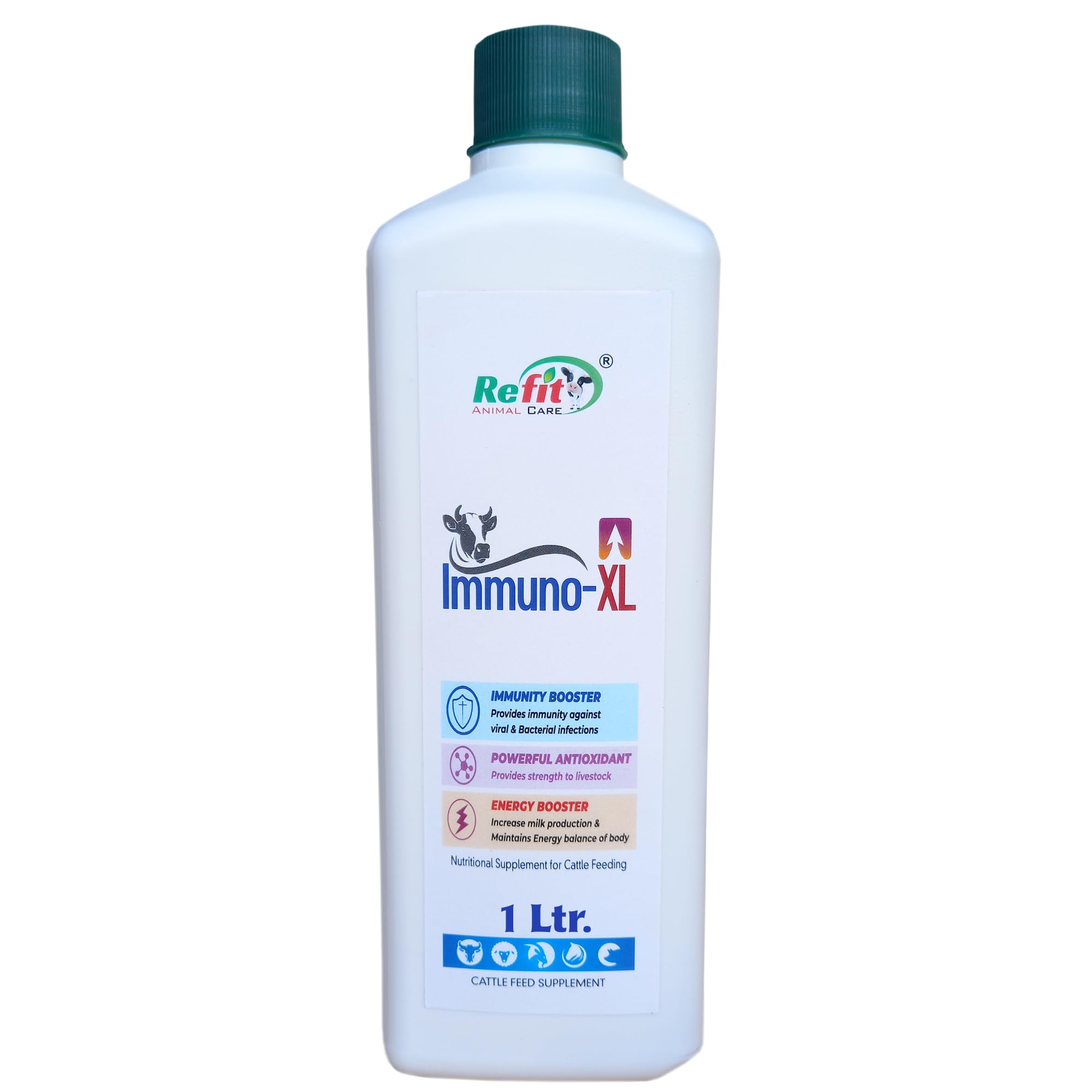 REFIT ANIMAL CARE Milk Booster and Energy Booster for Cow, Buffalo & Livestock, 1 LTR, Immuno -XL (B0BNKPD1K5) Amazon Price History, Amazon Price Tracker