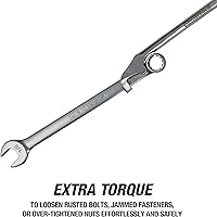 Vista 5 de OEMTOOLS 22656 Herramienta Extensora de Llave, Aumenta el Torque en Espacios Reducidos, Extensión Universal de Llave para Pernos Oxidados, Llaves