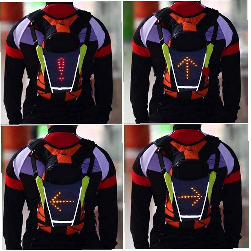 Gilet réfléchissant, lumière de sécurité exécutant gilet de vitesse réfléchissant, sécurité nocturne à haute visibilité réflecteur réglable, léger et résistant aux intempéries for le jogging et le cyc
