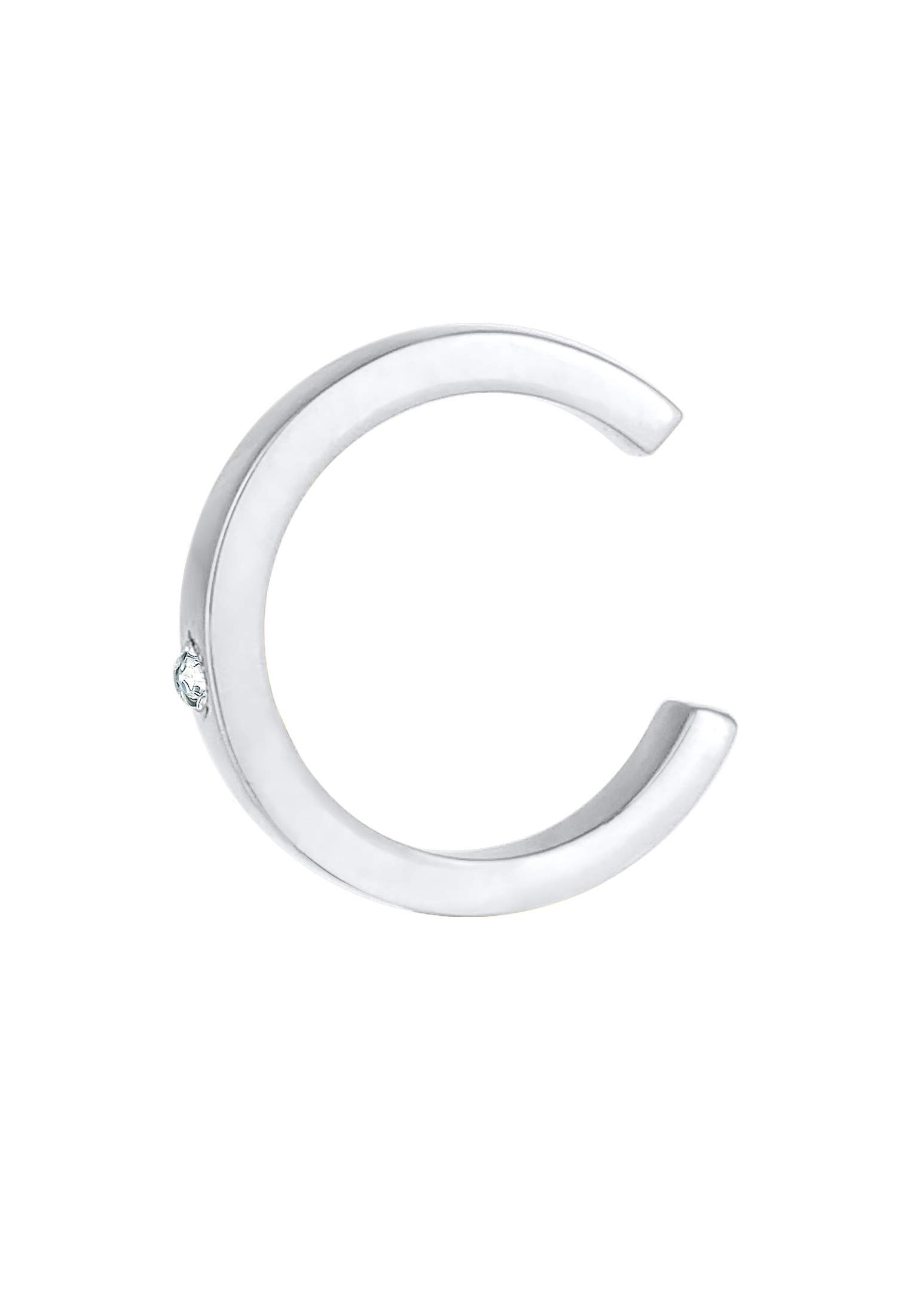 Elli Ohrringe Single Earcuff Kristalle 925 Silber