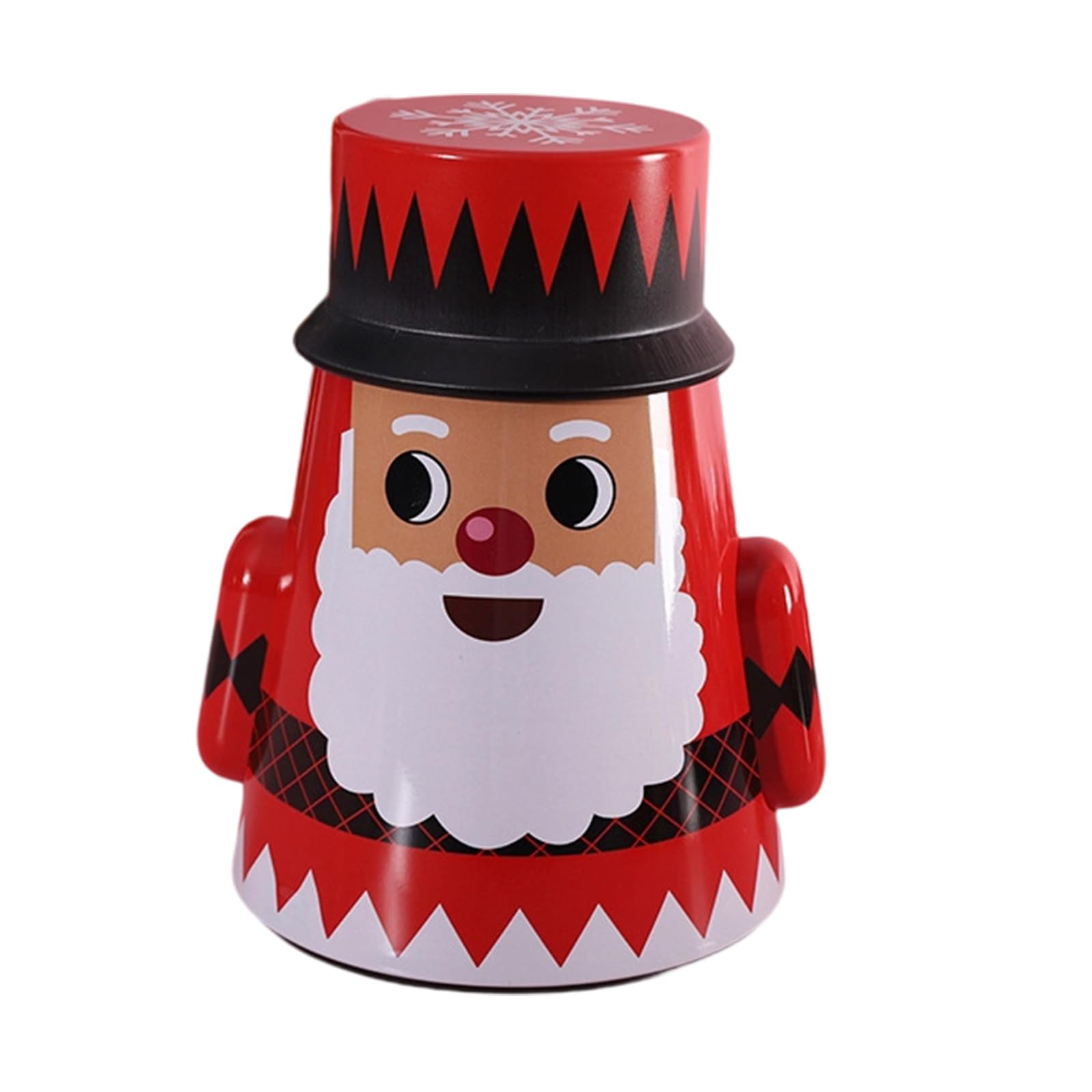Kalttoy Christmas Cookie Tins with Lid for Gift Giving Holiday Treats Holidays Cookie Tin Metal Container Christmas Decoration Xmases Tins with Lid