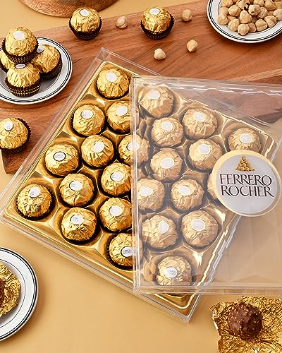 Image of HYPERFOODS Christmas Gift Hamper Chocolates Gift Hamper Happy New Year Gifts Chocolate Pack Chocolates Gift Pack Chocolate Pack Of 24 Christmas Gifts for Family & Friends New year Gifts