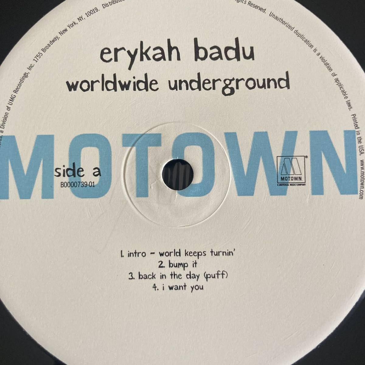 Amazon.co.jp: ERYKAH BADU エリカ・バドゥ/WORLDWIDE
