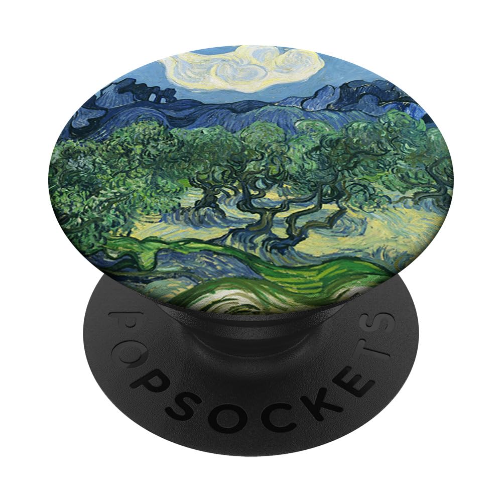 The Olive Trees Painting Art Vincent Van Gogh Pop Mount Grip PopSockets  PopGrip: Swappable Grip for Phones Tablets PopSockets Adhesive PopGrip