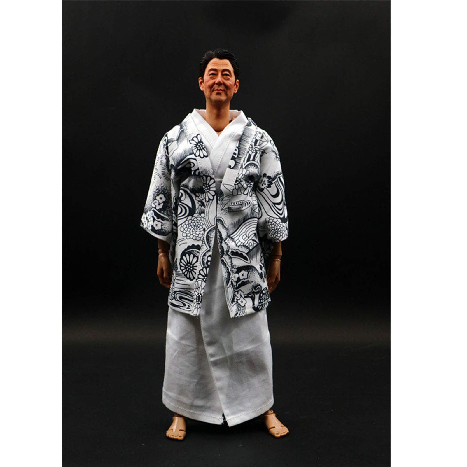 Leying 1/6 Soldato Maschio Kimono Giapponese Abito da Sposa Modello di Corpo Maschile Accessori di Abbigliamento