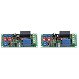2Pcs Adjustable Infinite Cycle Timer Delay Switch Relay Module AC100V to 250V Great for Control Reciprocating Stroke or Repetitive Power On and Off