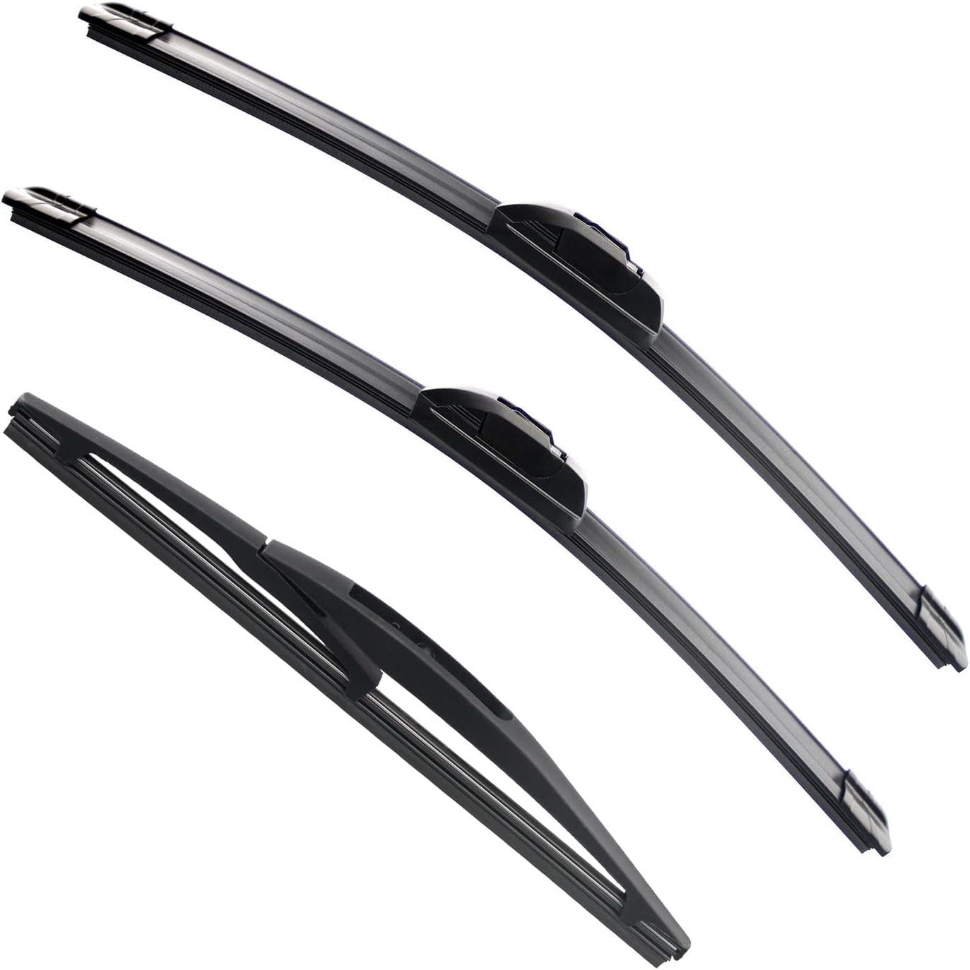 26"16"10" Wiper Replacement For Nissan Leaf 20112017