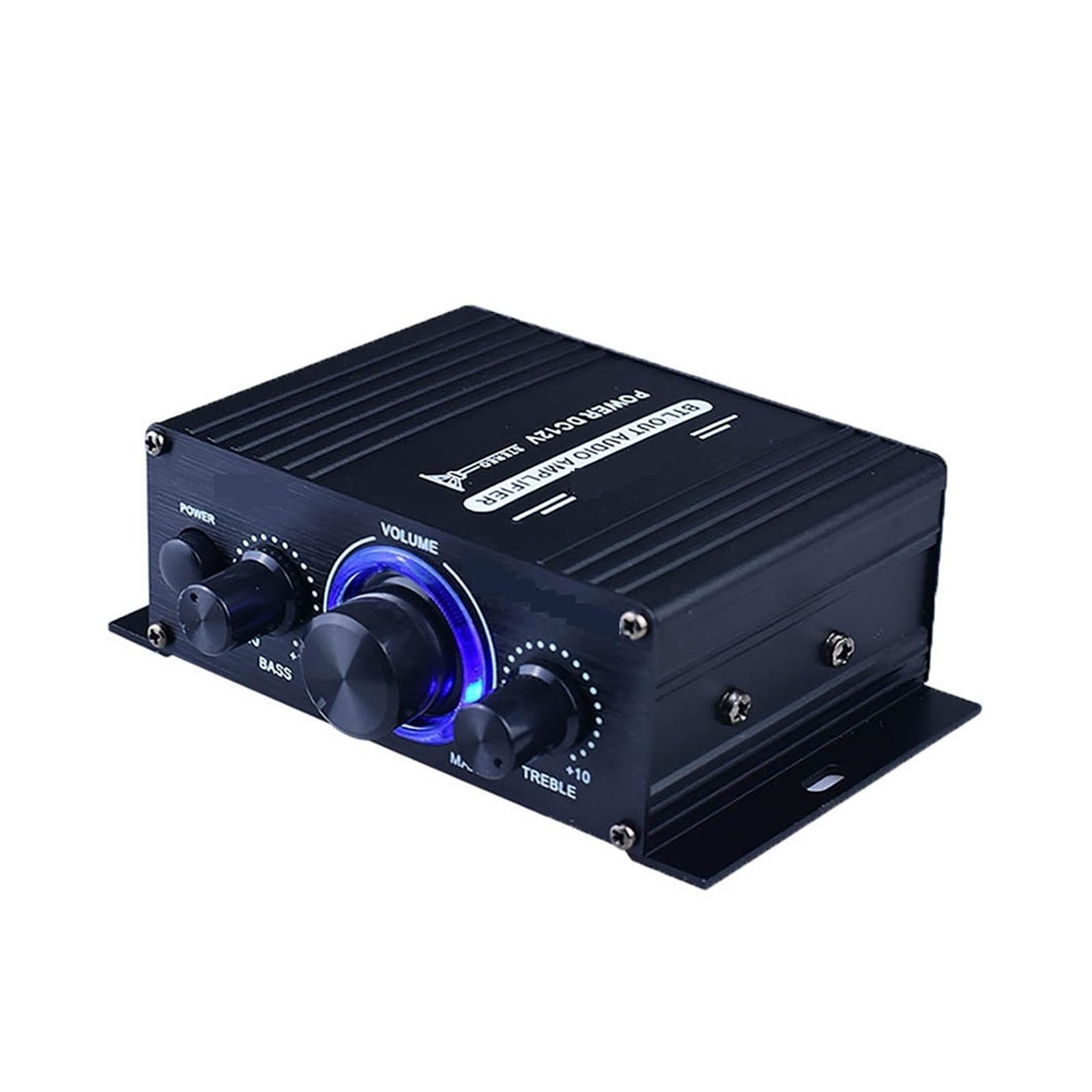 Mini Cyfrowy Wzmacniacz Samochodowy Audio Niebieskie Światło Stereofoniczny Wzmacniacz Audio Do Kina Domowego Klubowa Muzyka Imprezowa