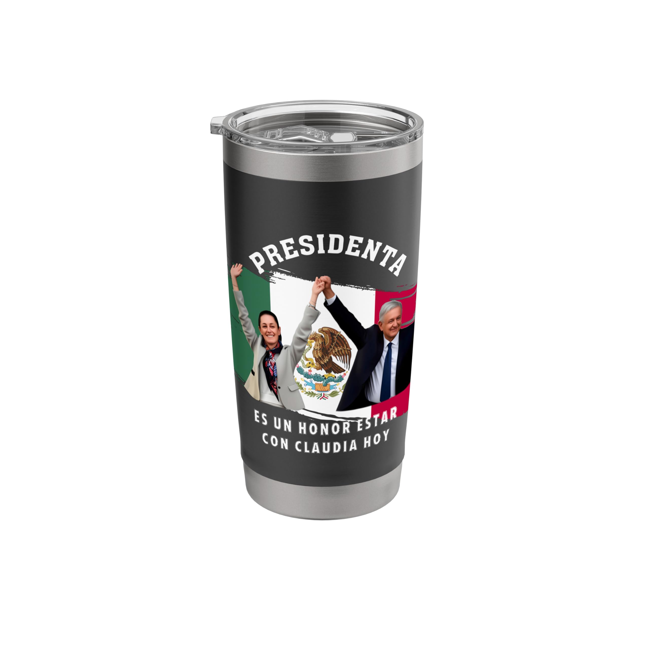 Claudia Sheinbaum Presidenta Mexican President Stainless Steel Insulated Tumbler