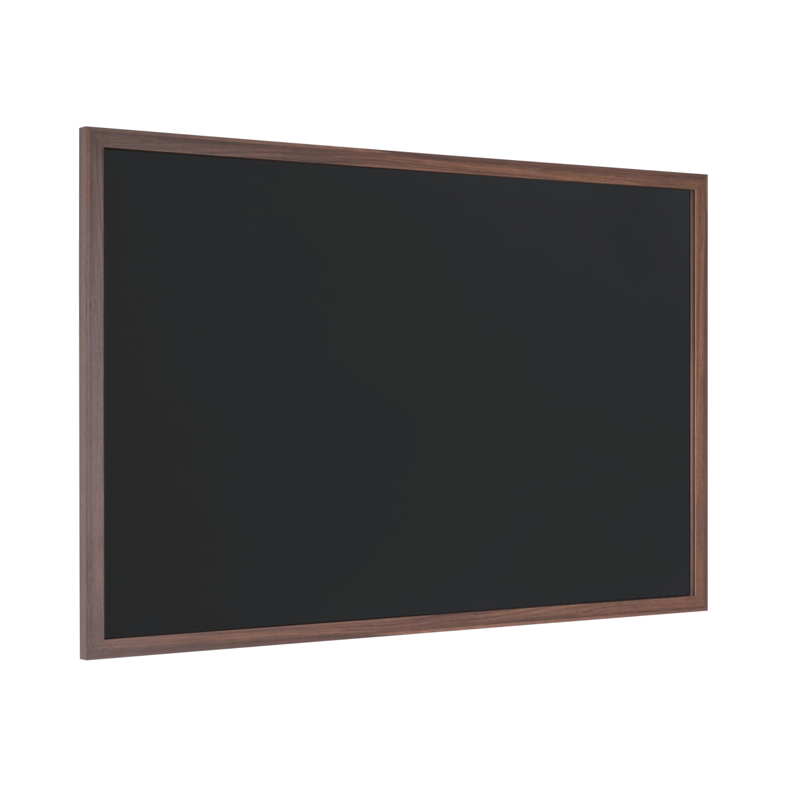 Bi-Office, Blackboard Optimum, Chalkboard, Walnut MDF Frame