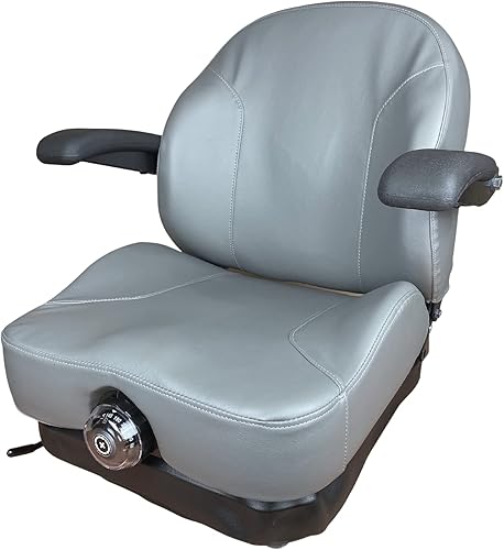 Miniatura 2 de TRAC SEATS - Fabricado en los Estados Unidos - Asiento de suspensión ProRide se adapta a Exmark, Ferris, Scag, Gravely, Hustler, Kubota, Ariens, Bad
