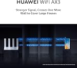 WiFi 6 HUAWEI AX3 Maison intelligente WiFi Routeur - Quad-Core Gigahome CPU jusqu'à 3000 Mbps, OFDMA Technologie, 2.4Ghz & 5Ghz Routeur sans fil à double bande Soutien jusqu'à 128 Dispositifs (CAD Version & Garantie)