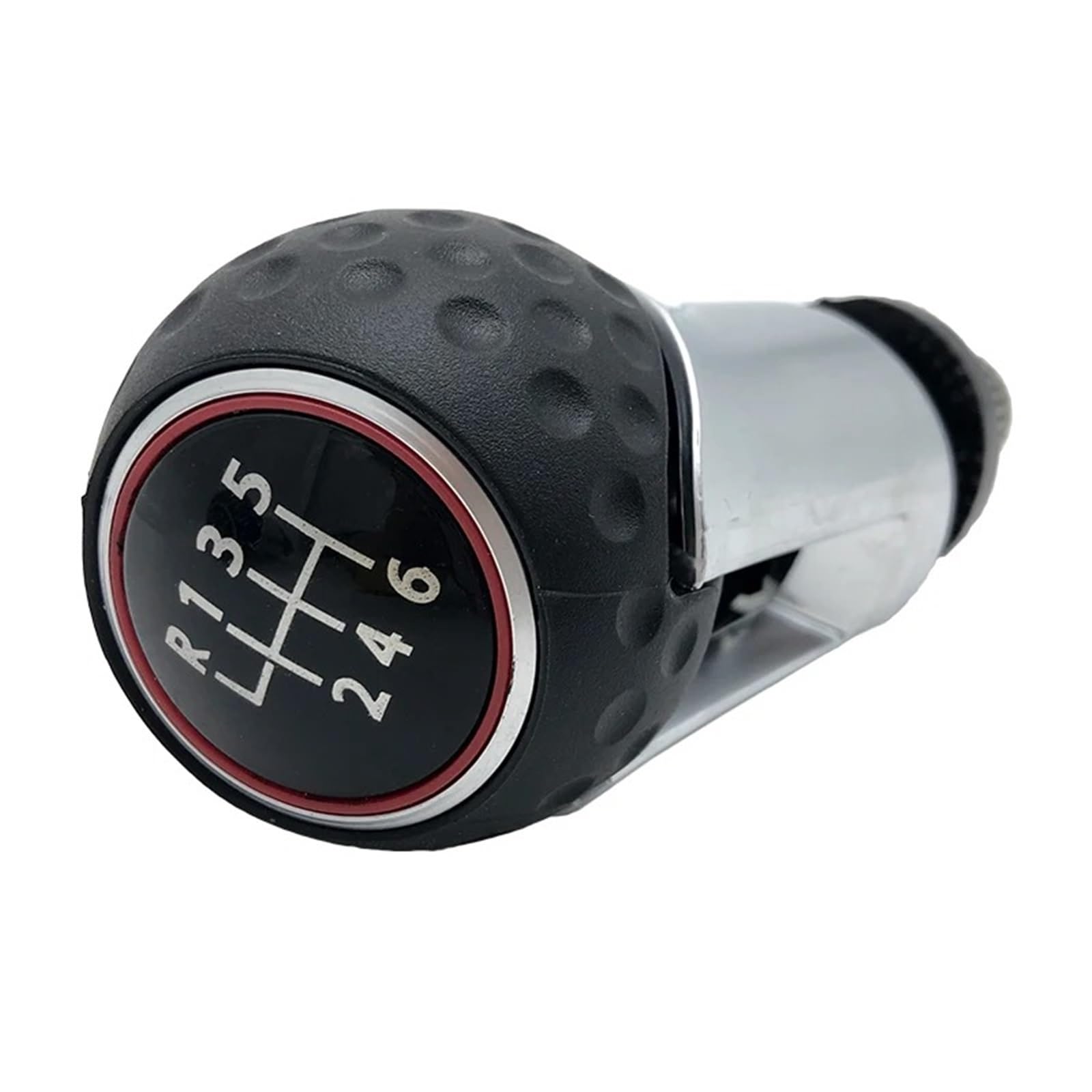 Bxbdekqgl 12Mm 6 Speed Gear Shift Knob Manual Gear Shift Knob 12Mm Abs For Vw For Golf Mk4 Mk5 Mk6 Mk7 For Gti Gtd R32 For Jetta Bora(12Mm 6 Speed)
