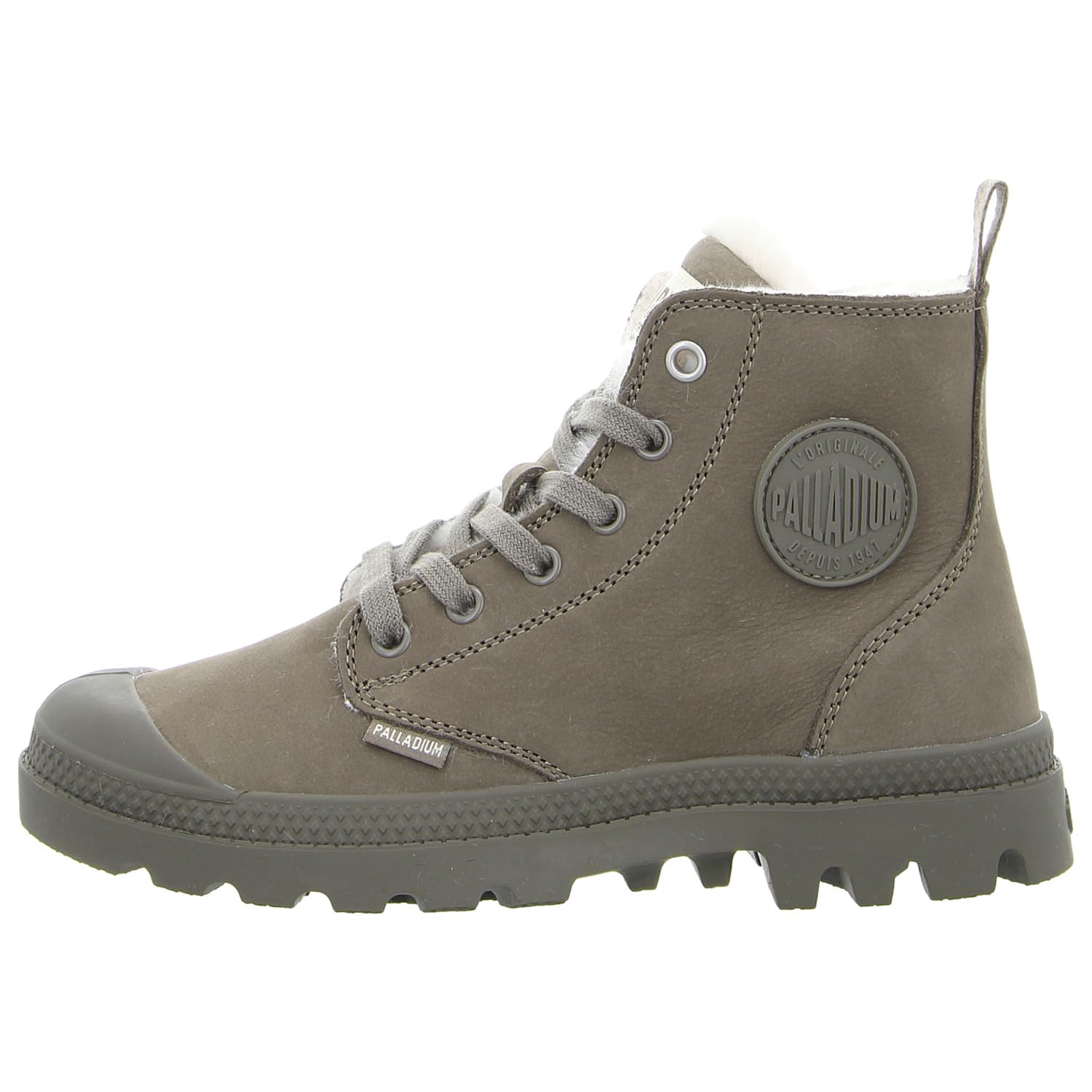 Palladium Damskie Pampa Hi Zip WL Botki, Szare, 41 EU, Szary, 41 EU