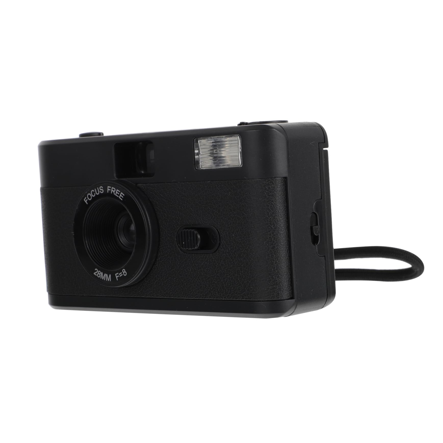 HOMSFOU Retro Style Film Camera 1pc Reusable Film Camera Built-in Flash 35mm Frame Film