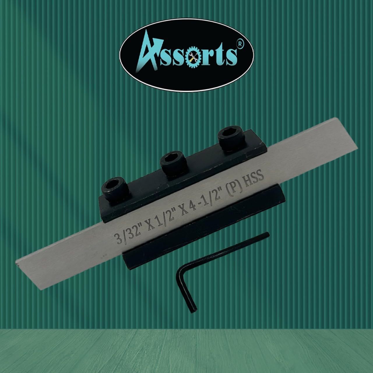 Adjustable Center Height Parting Cut Off Tool Holders for Metal Lathe Machines (Shank 10 mm, Blade 1/2" Wide)