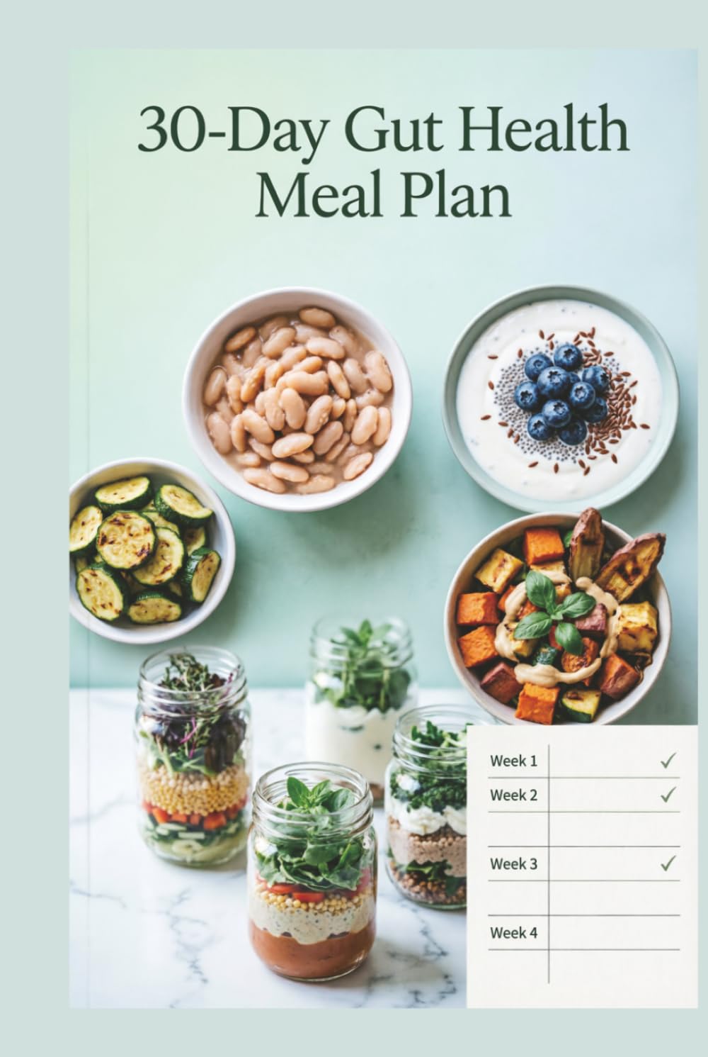 30-Day Gut Health Meal Plan: A 30-Day Plan with Simple Recipes, Weekly Menus, and Real-Life Structure to Support Digestion, Calm Bloating, and Feed a Healthier Microbiome