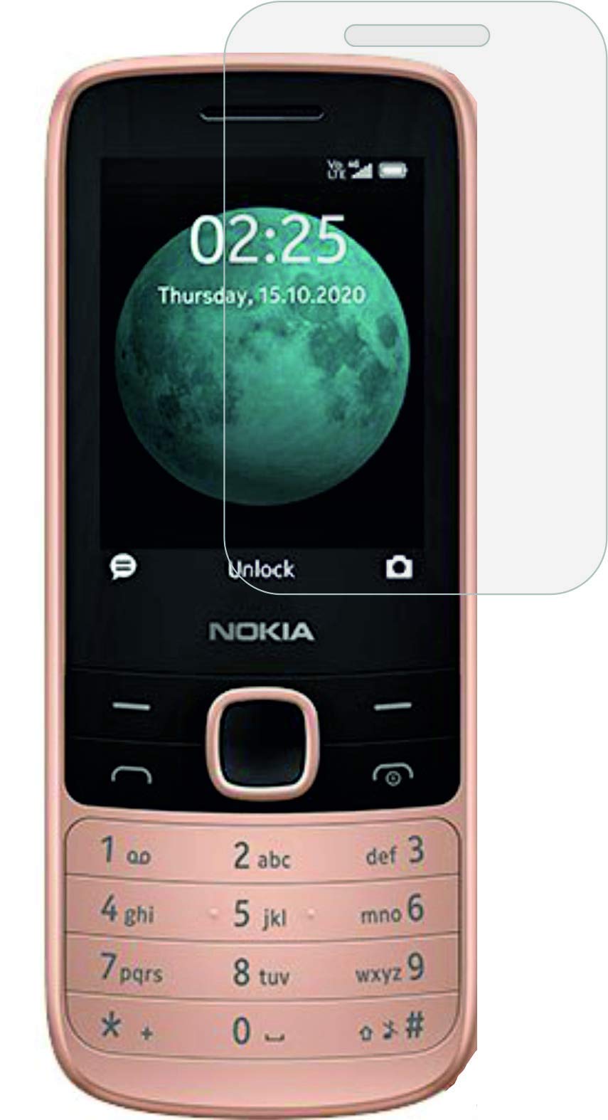 DVTECH 9H Clear View like Glass Screen protector compatible for Nokia 225 4G (not a tempered glass) (B08X4P9WW9) Amazon Price History, Amazon Price Tracker