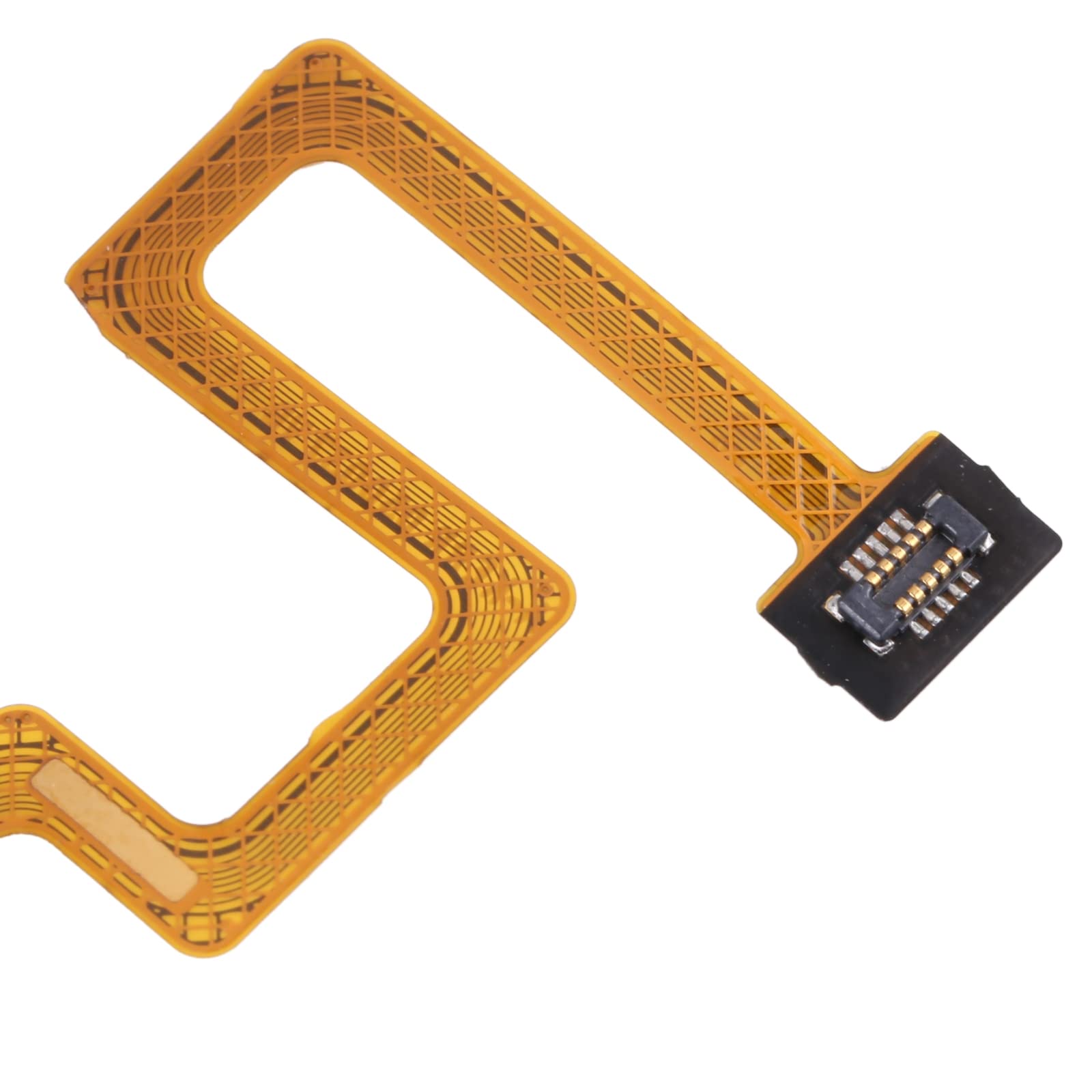 Samsung Galaxy A22 5G SM-A226B Flat Flex Circuit Interne Bouton d'allumage Power On/Off + Bouton Lecteur d'Empreinte Digitale Pièce de Rechange Noir