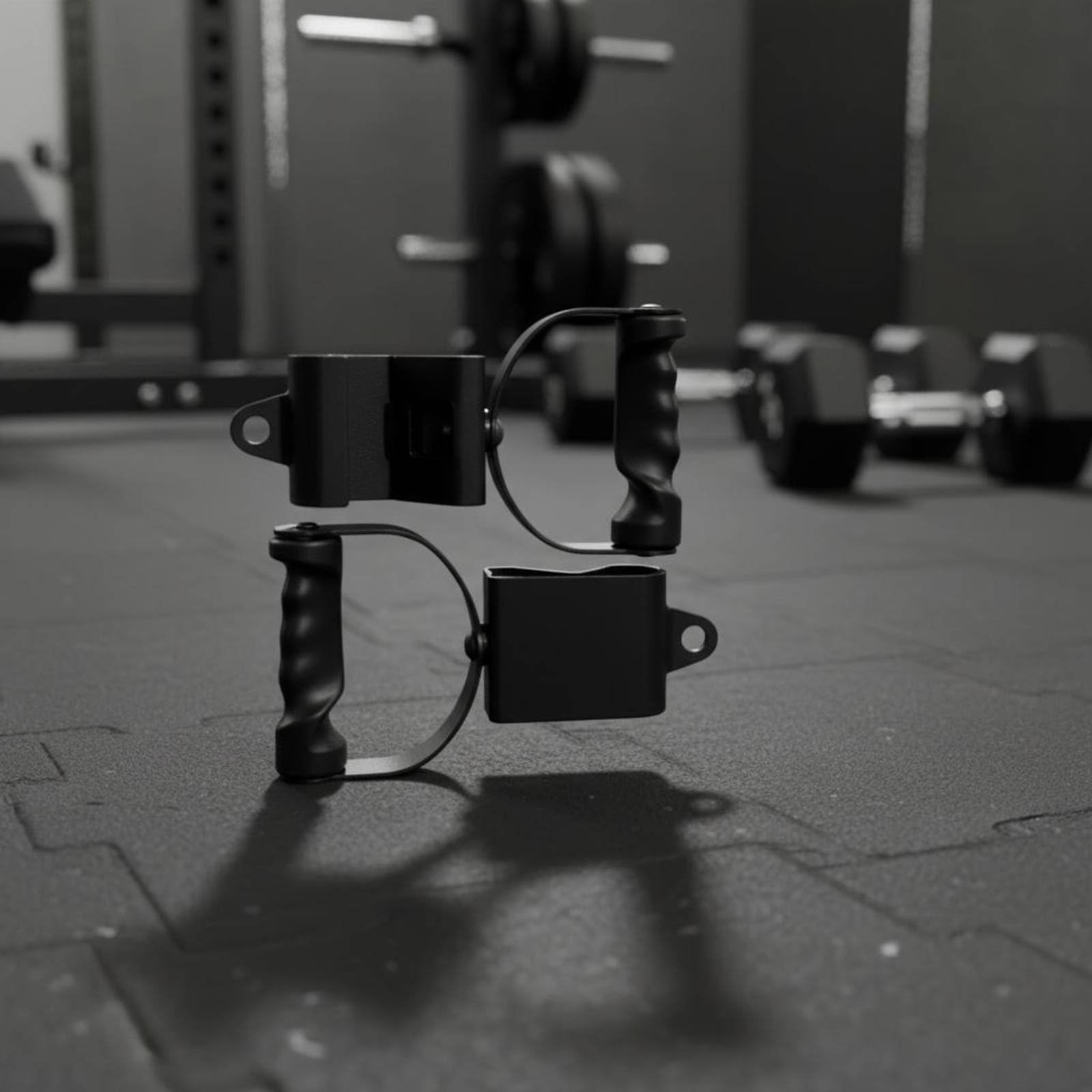 Qianly Poignée Fitness Homme Poignée Câble Accessoire Musculation Traction Tirage Lat Pulldown Conception Ergonomique Rotative Prise Antidérapante Adaptée