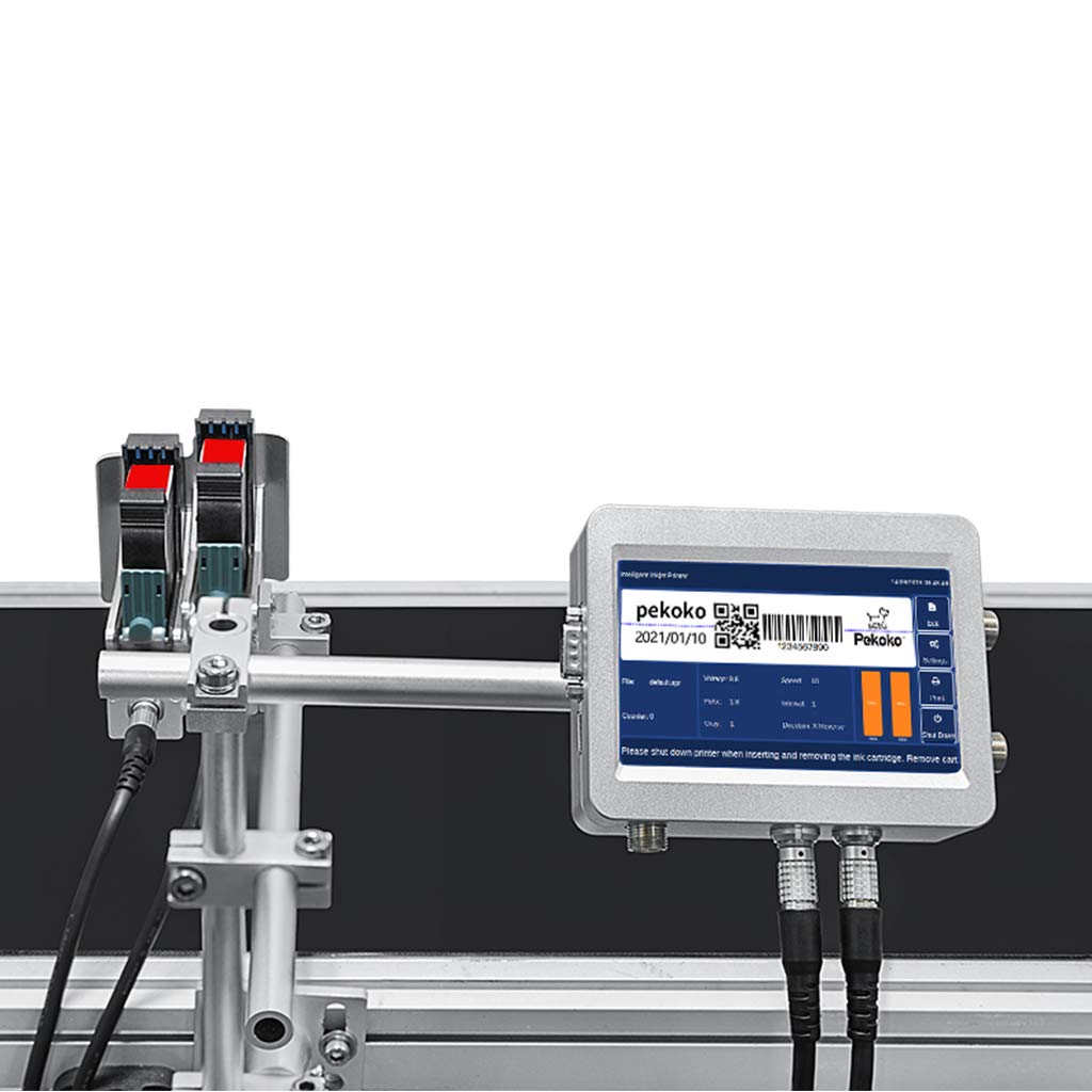 PEKOKOLBX2000 Online Inkjet Coder,Industrial Inkjet Printer onLine InkJet Coding Printer batch date,number code on carton box,plastic bags,Tin can,Bottles