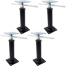 Adjustable House Floor Jacks, 4 Pack, 11-14.5 Height Range, 10000 lbs Load Capacity, Adjustable Support Beam Basement Jack Post for Leveling and Temporary Support