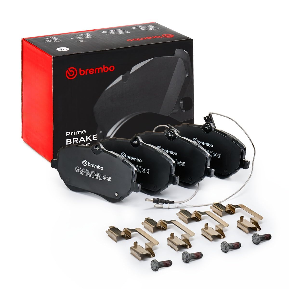 Brake pads P 61 119 BREMBO for CITROËN PEUGEOT FORD