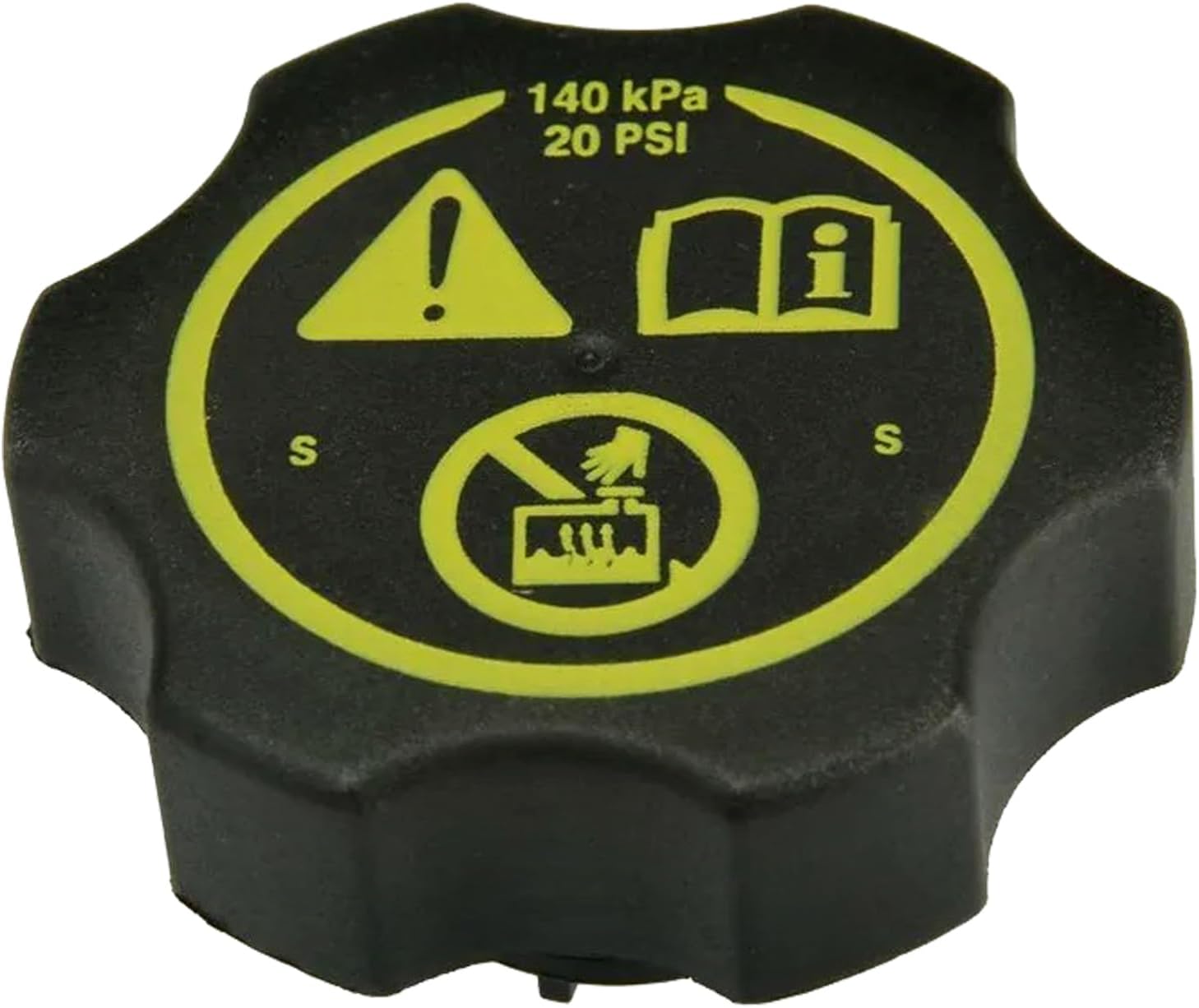 Universal Engine Coolant Reservoir Cap for Cascada Enclave Encore Lacrosse Regal Verano Escalade ESV Avalanche Colorado Express Impala Malibu Silverado Sonic Suburban Tahoe Savana Sierra Yukon 93X