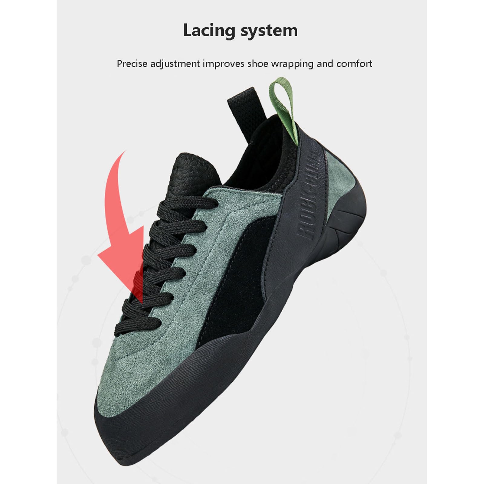 Scarpe da Arrampicata Uomo Scarpe da Arrampicata Donna,Leggere e Traspiranti - Scarpette da arrampicata antiscivolo,scarpe da ginnastica casual,Scarpette da arrampicata compatte per principianti