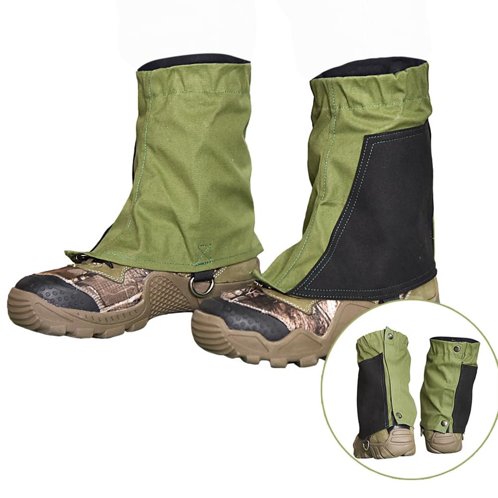 RiToEasysports Guêtres de cheville imperméables, couvre-chaussures de protection pour la randonnée, l'escalade, la marche