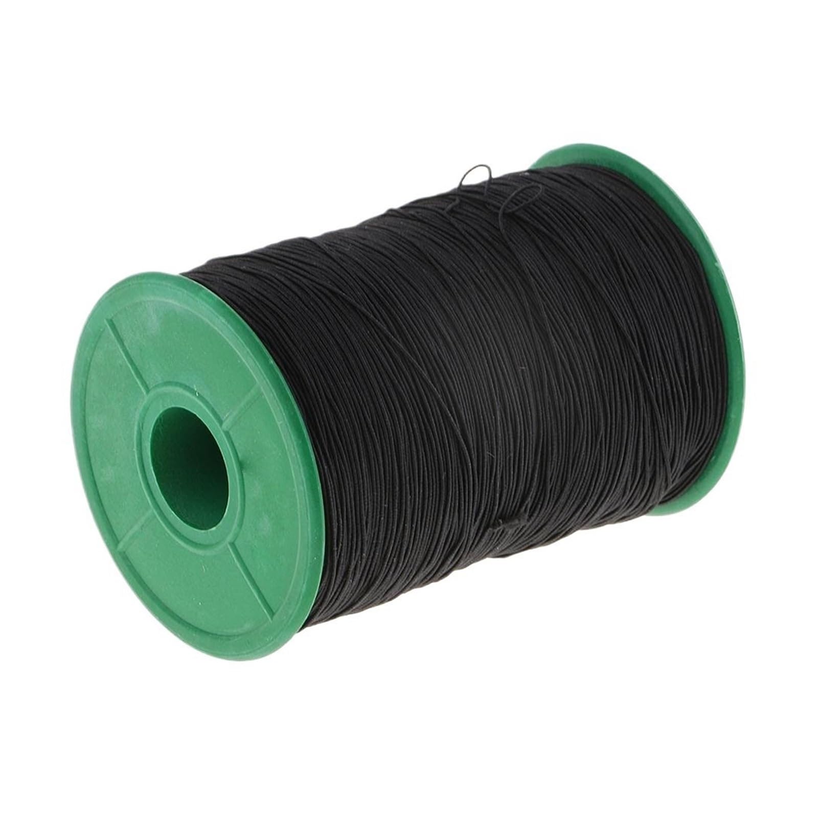 Cordón Elástico De Poliéster, Hilo Coser Negro, Cuentas Duradero for Fabricación Joyas Y Artesanía, 1 Uds