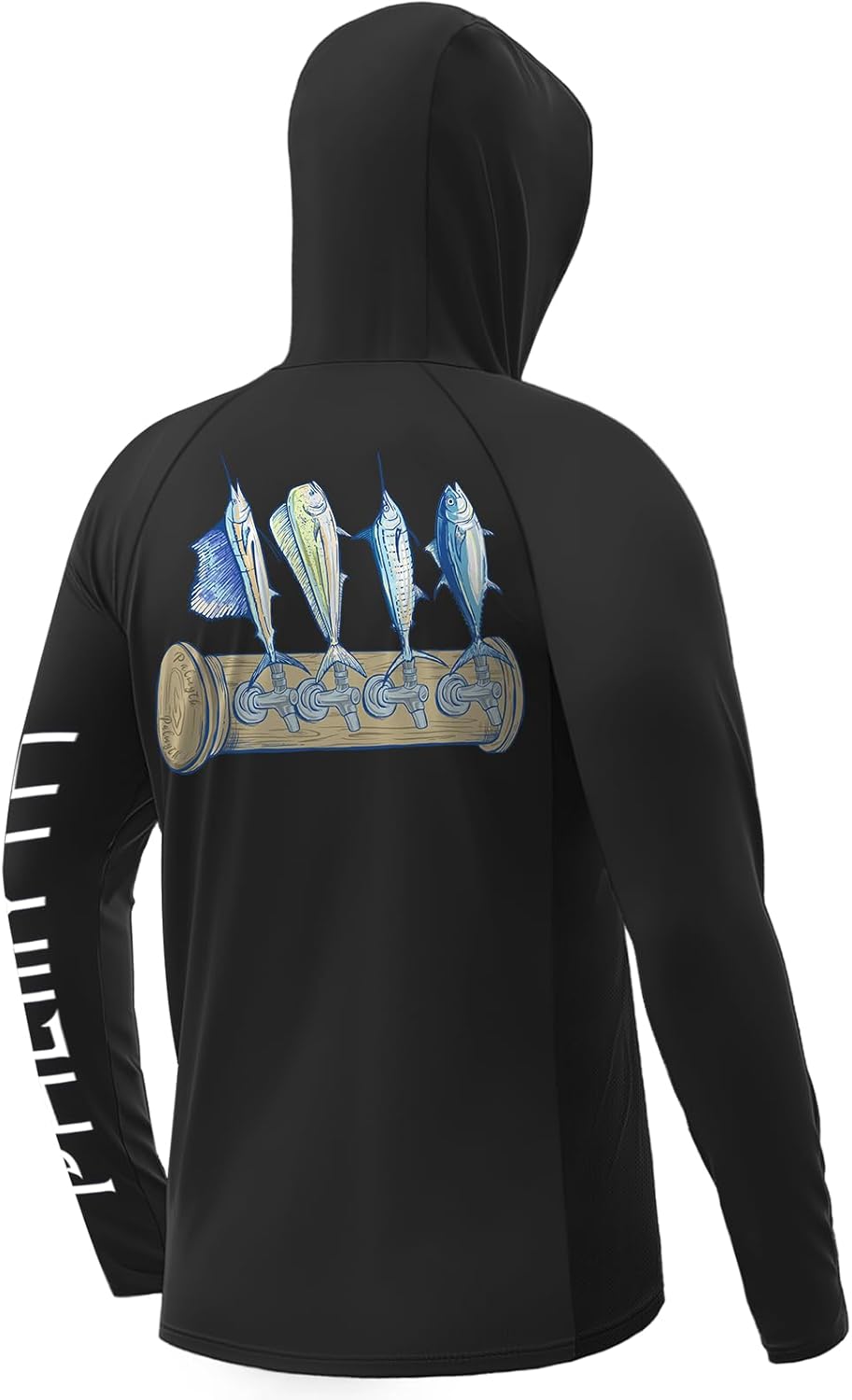 Palmyth Fishing Shirts for Men Long Sleeve UPF 50+ Sun Protection Hoodie