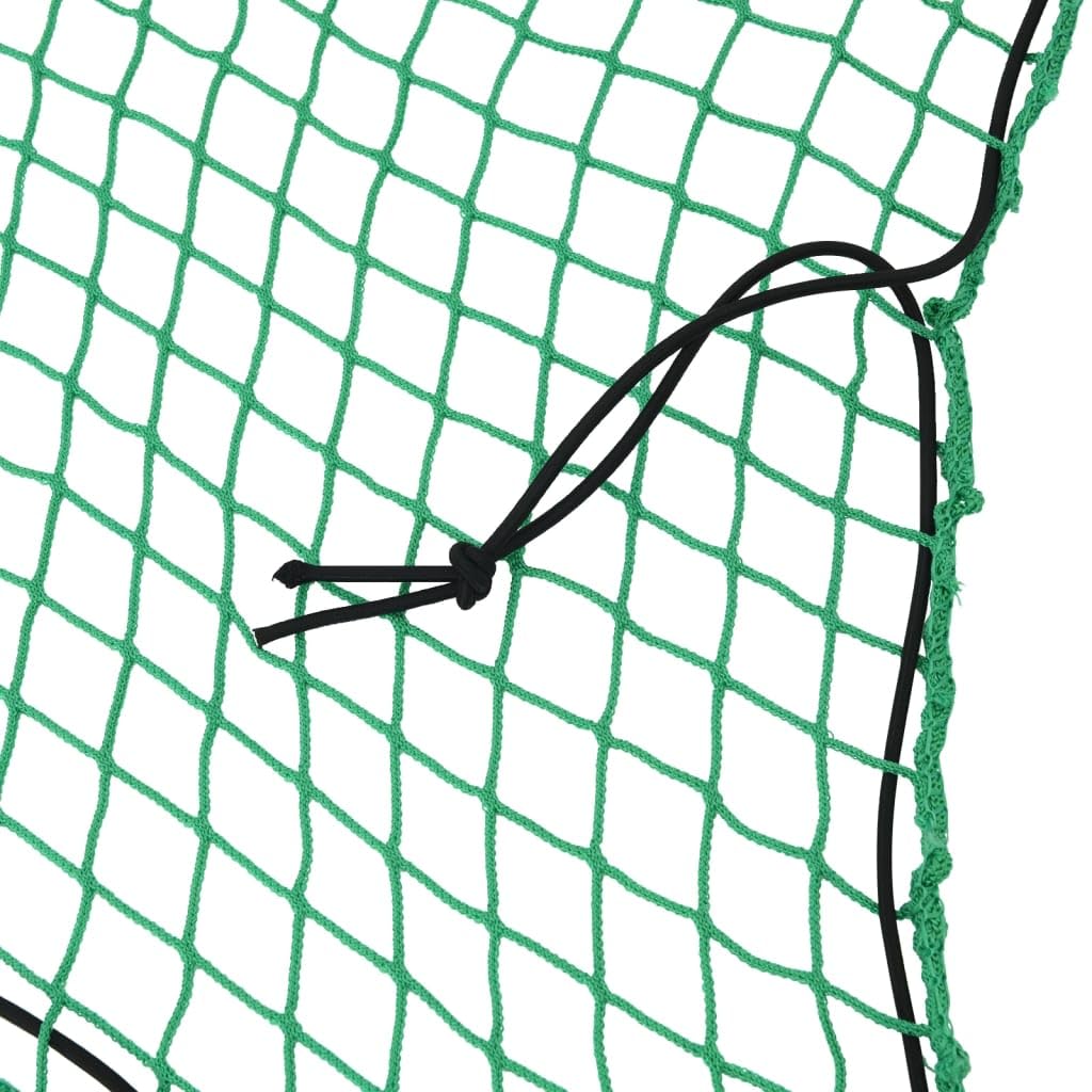 Anhängernetz Grün mit Gummiseil 7x3,5 m aus robustem Polypropylen, universell für Anhänger, Lkw, SUV, Pkw, praktische Ladungssicherung und zuverlässige Befestigung im Transport