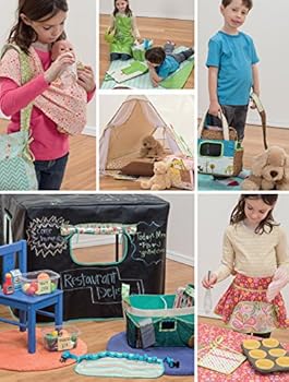 Paperback Little Big Stuff: Pint-Sized Play Sets to Sew for Kids Book