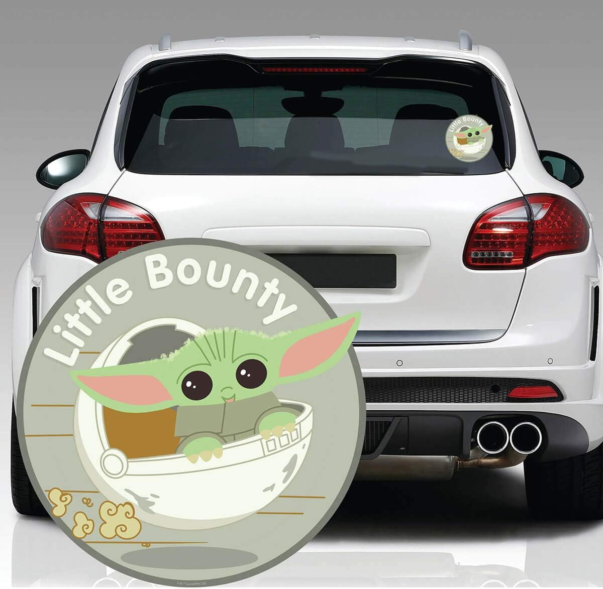 FanWraps Little Bounty Window Decal