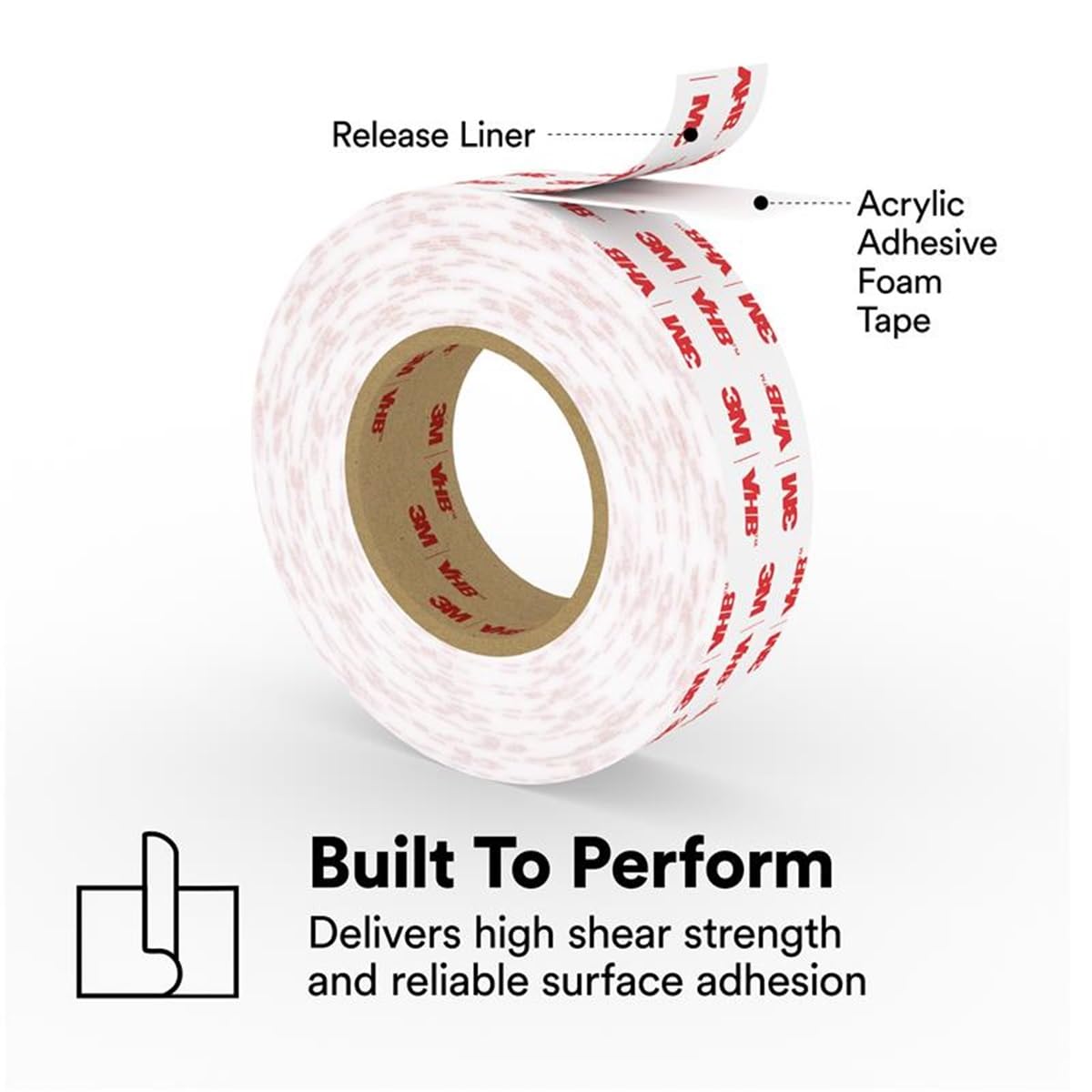 TapeCase 6-1-4950 4950 - Cinta VHB (15,24 x 1 m)