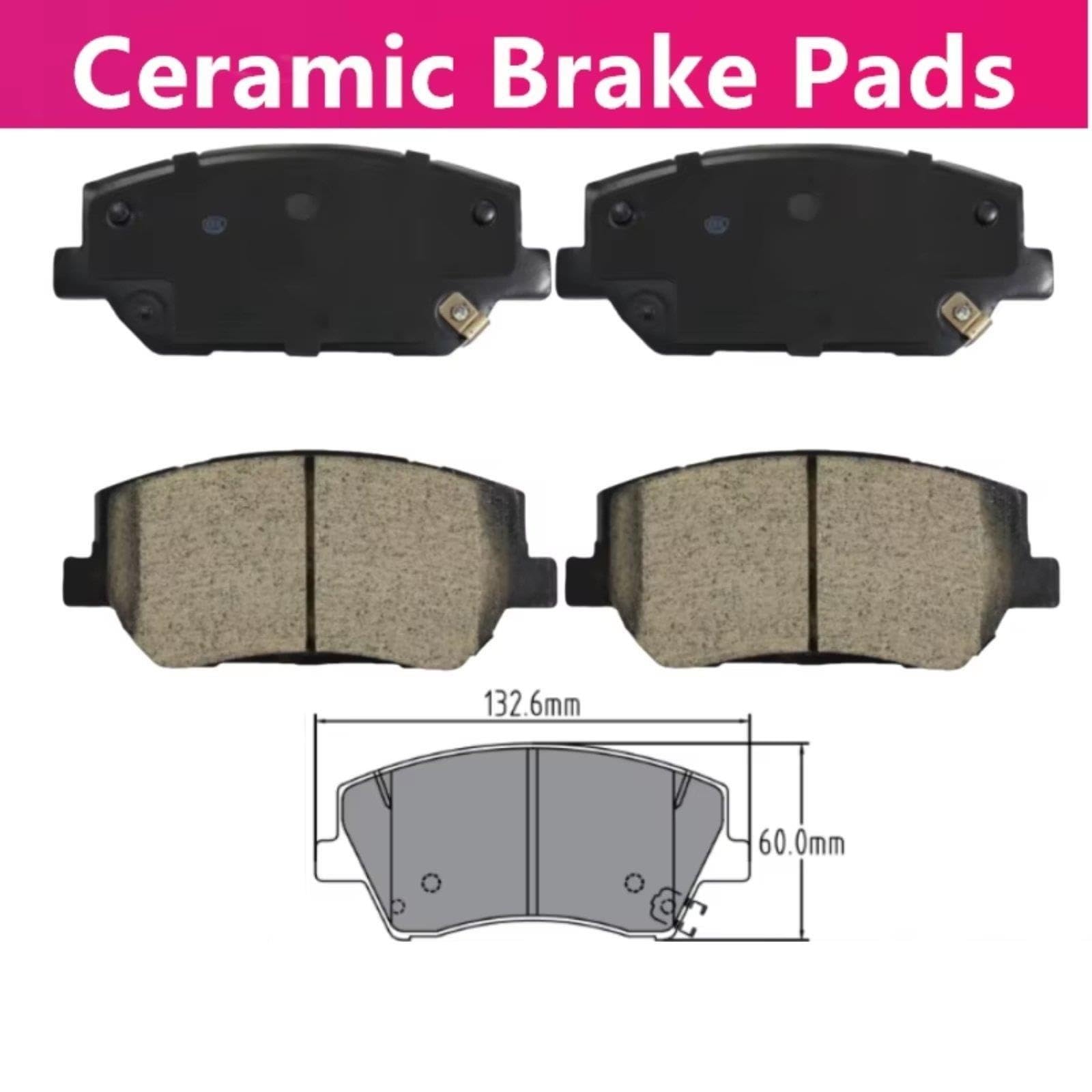 Pastillas Freno Delanteras D1912 58101-G2A10 Para Hyundai Para Elantra Phev