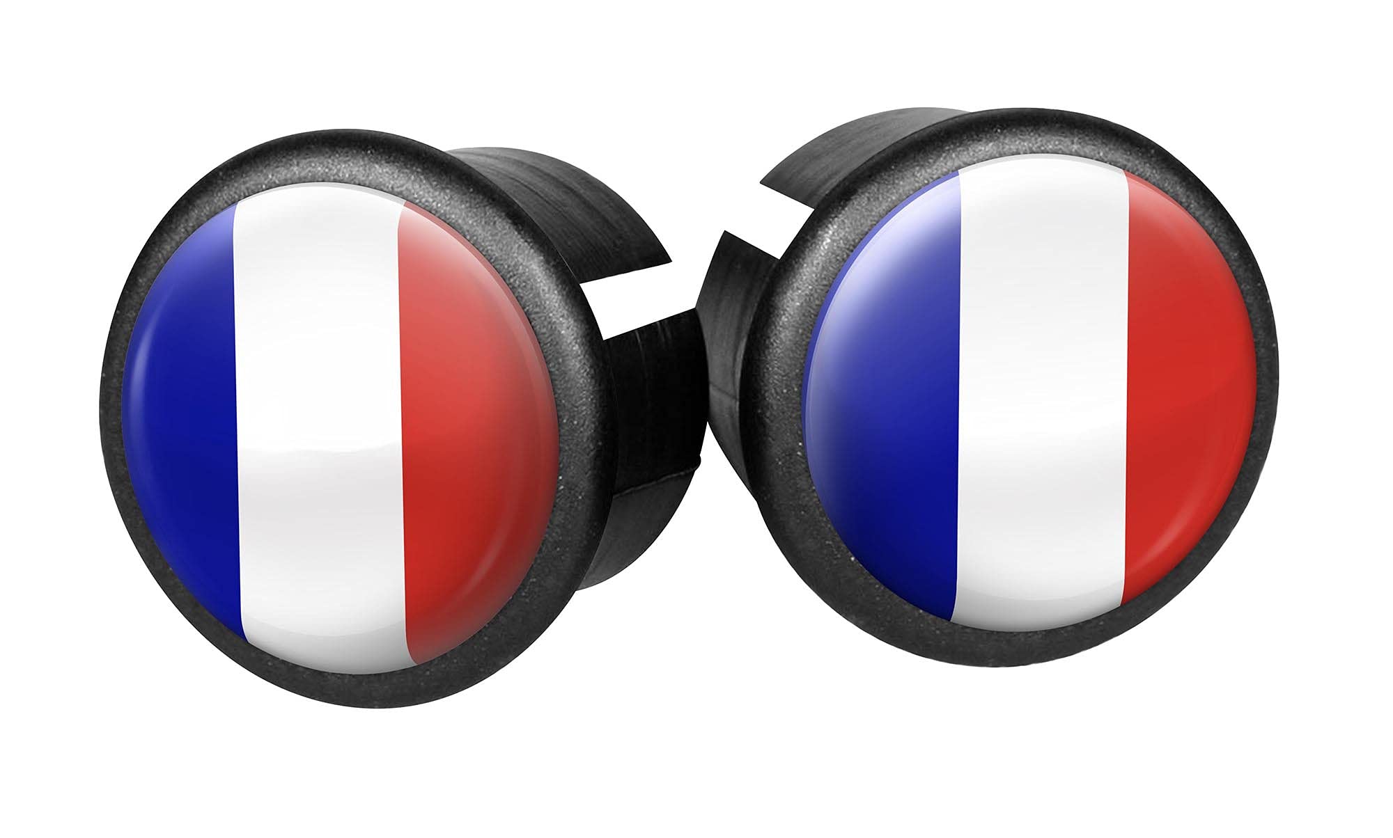 Velox Flag Bar End Plugs, France