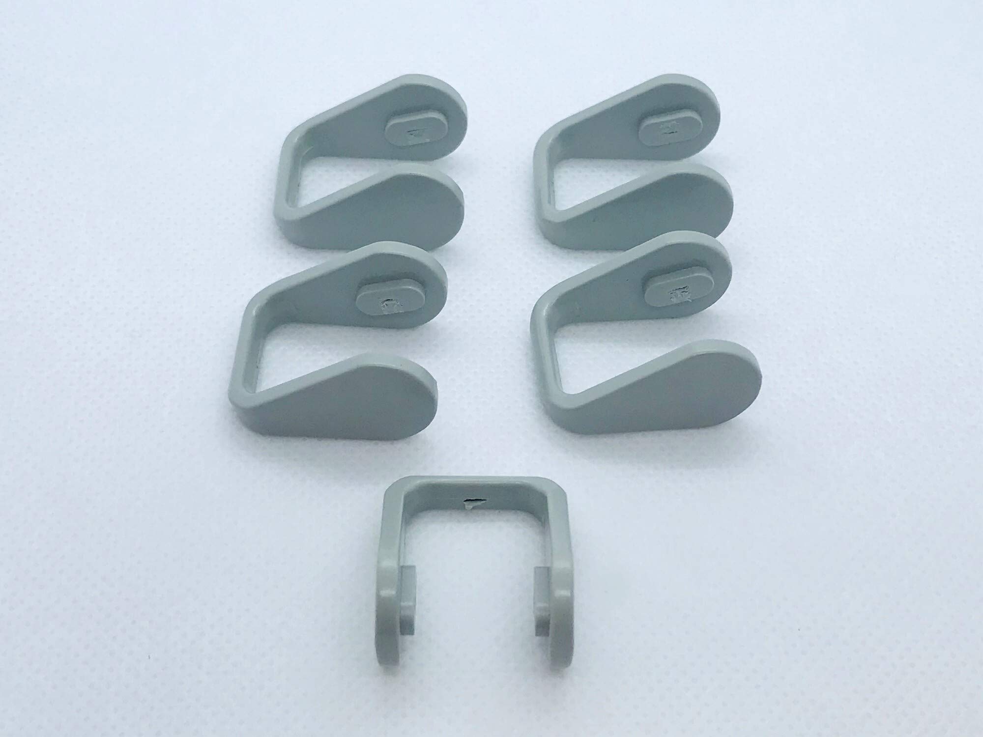 Extended HVE Dental High Volume Evacuator Replacement levers, Gray (Set of 5)